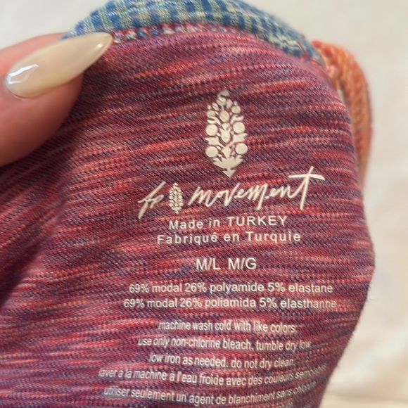 Free People Movement Multicolored Striped Top - Picture 3 of 3